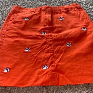 Clemson Skirt